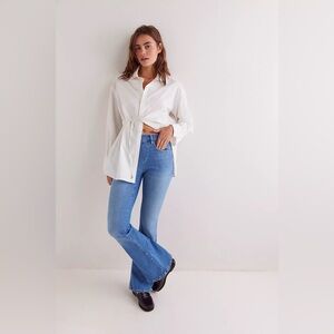 We The Free Blue Flare Jeans